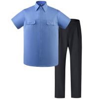 友鑫邦 夏季短袖工作服 颜色尺码可定制 套