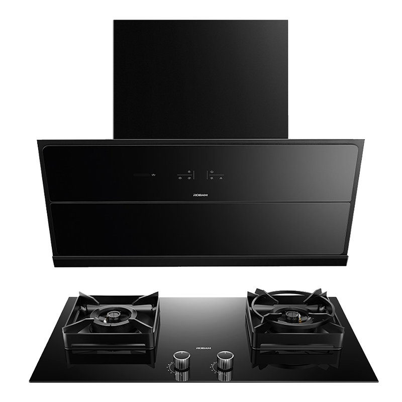 老板(ROBAM)侧吸烟灶套餐 25m³油烟机灶具套装 烟灶套装 烟机灶具 28X6ST+37B7X(天然气)