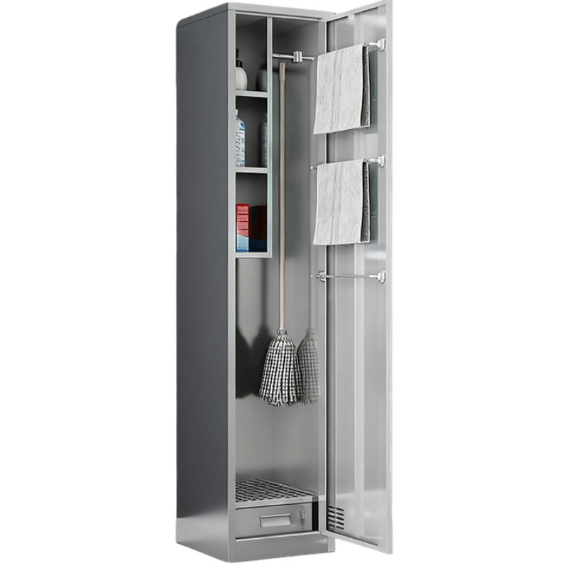 涵美大成 不锈钢单门清洁柜 1800*400*400mm 个