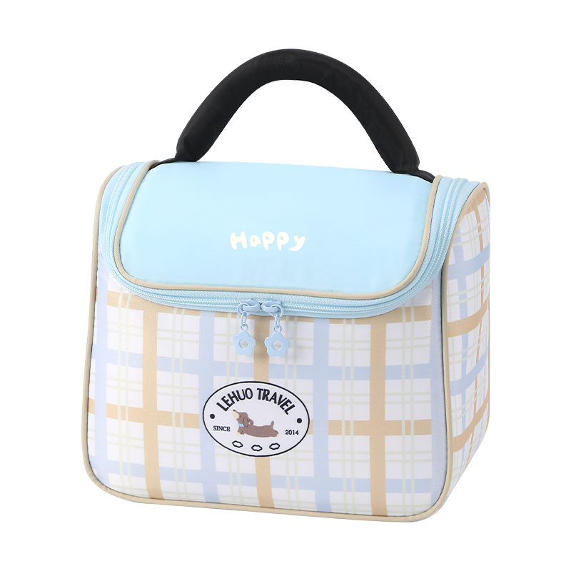 饭盒袋保温手提袋子便当包上班族通勤小学生带饭加厚铝箔饭包1085