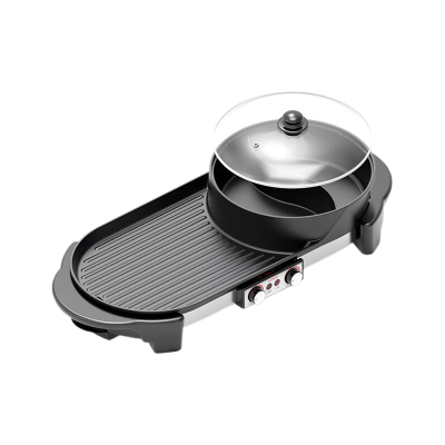 康佳电烧烤炉58cm多功能烤涮一体锅KEG-W180B