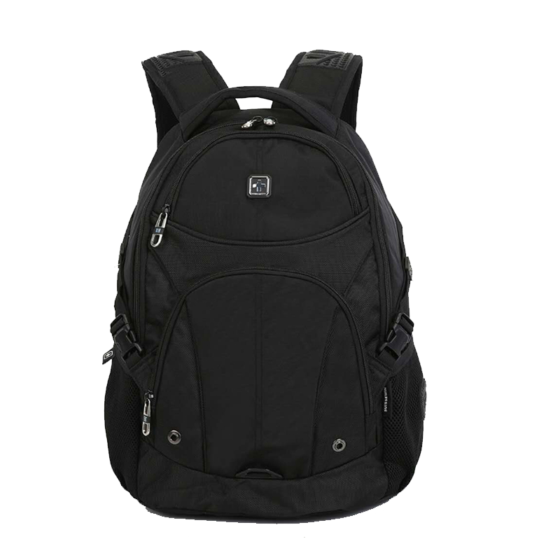 SUISSEWIN男士商务休闲双肩包轻便耐磨大容量多隔层防泼水设计潮流简约款SN9612