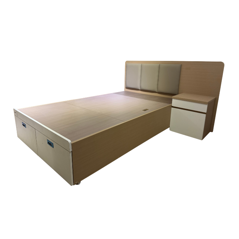 现代简约原木床 1200*2000 张