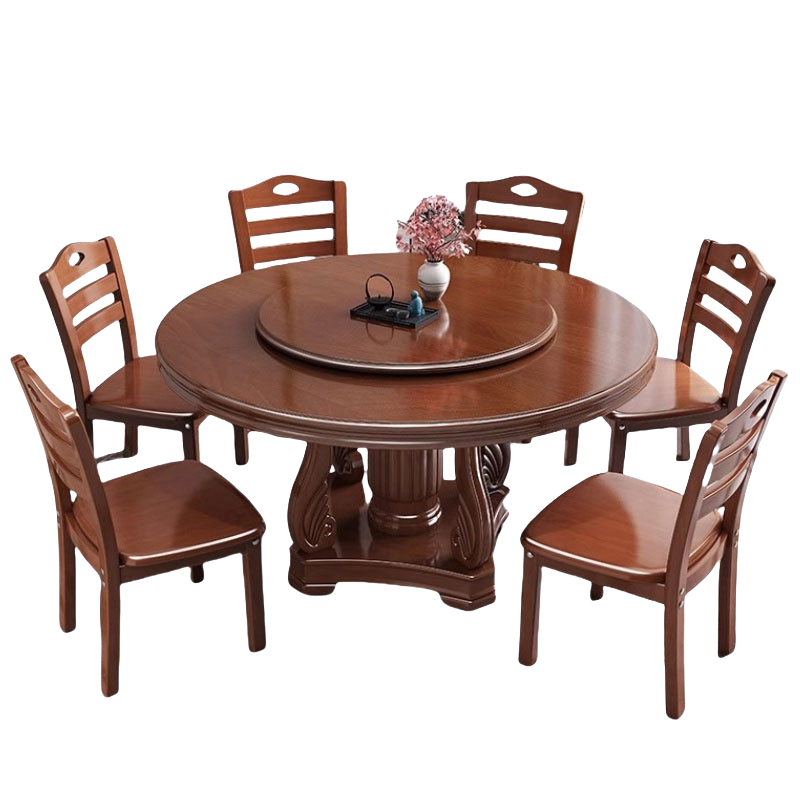 宜掌柜 实木餐桌椅