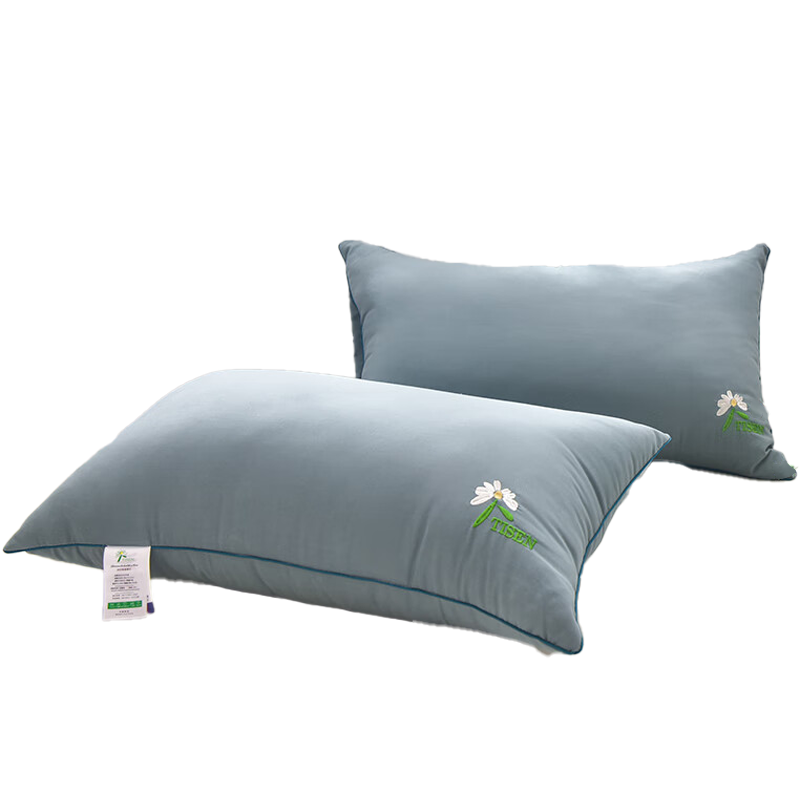 天琴枕头72*46*2个触感柔软舒适亲肤蓬松洋甘菊健康TQ-J63