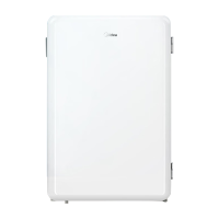 美的(Midea)家用小冰箱出租房办公室116升单开门迷你一人冷藏冷冻冰箱 BCD-116M极地白