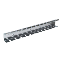 晨以橙 方孔洞洞板工具挂钩 螺丝刀架375*30*55mm 个