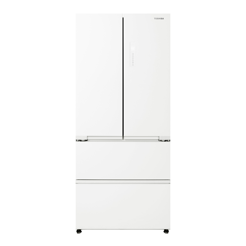 东芝冰箱白珍珠548高容全嵌60cm超薄嵌入式大容量双系统风冷无霜全自动制冰法式多门国家补贴家用电冰箱
