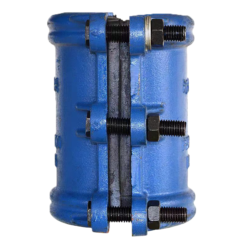 中锦科技 哈夫节 管道抢修节 补漏卡 DN65×500[铸铁管用] 个