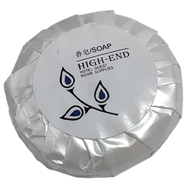 炯毅 一次性小香皂随身携带圆形迷你酒店户外旅行装备 小香皂 50块/包