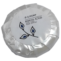 炯毅 一次性小香皂随身携带圆形迷你酒店户外旅行装备 小香皂 50块/包