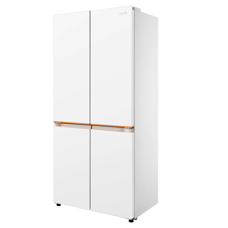 华凌变频十字对开门冰箱HR-618WUSPZ雾隐白601升双循环自动除霜净味杀菌