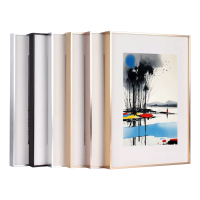 精工巨彩 木框磁吸挂图宣传板 50*70cm 块