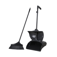 森倍合 塑料防风套撮户外防风垃圾铲保洁簸箕扫把 带扫把/套