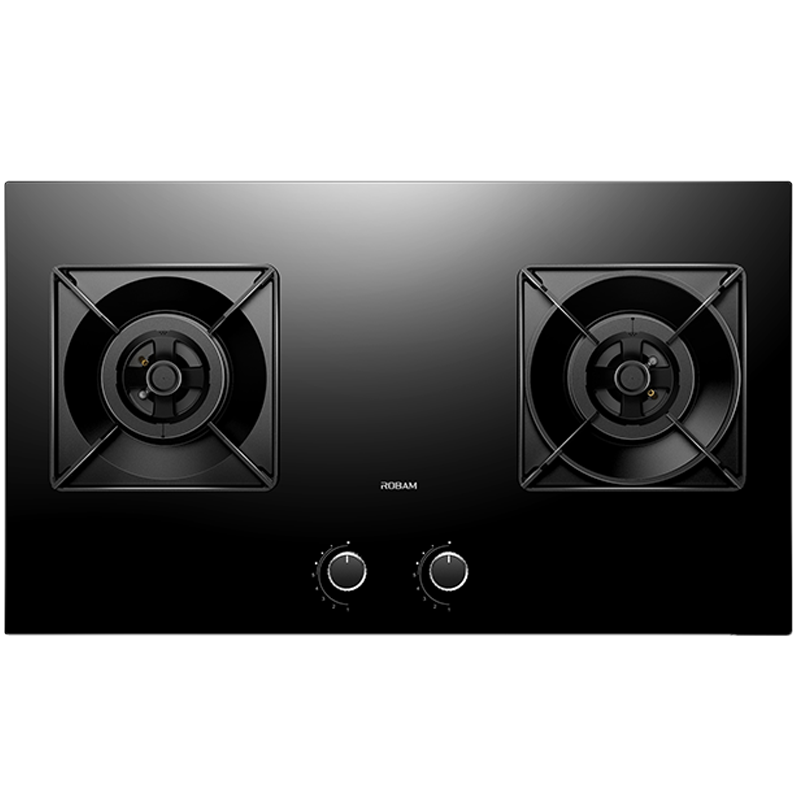 老板(ROBAM) 燃气灶 5.0kW 嵌入式灶 老板燃气灶 单灶具 双眼灶 燃气灶嵌入式 灶台 天然气灶37B7X