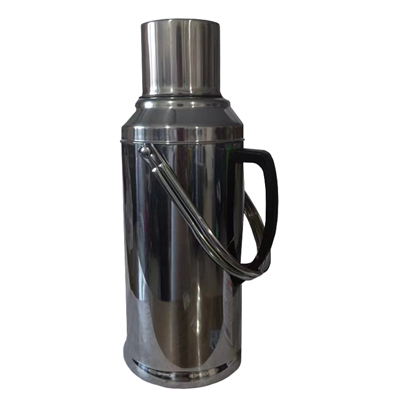 炯毅 保温壶不锈钢热水瓶玻璃内胆酒店饭店水壶真空暖水瓶保温瓶 暖瓶 亮钢3.2L 个