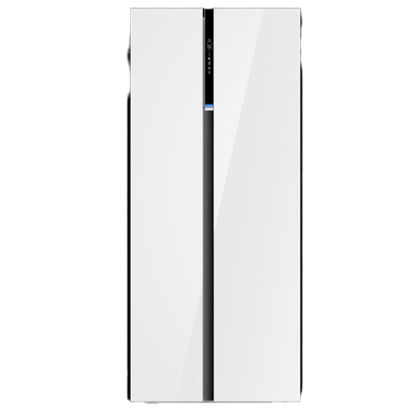 海尔元力白BCD-563WLHSS14WWU1 563升对开门冰箱自动除霜彩晶面板一级能效变频电脑控温三口之家