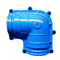 中锦科技 球墨铸铁弯头 哈夫节 P110×90°[塑料管用] 个