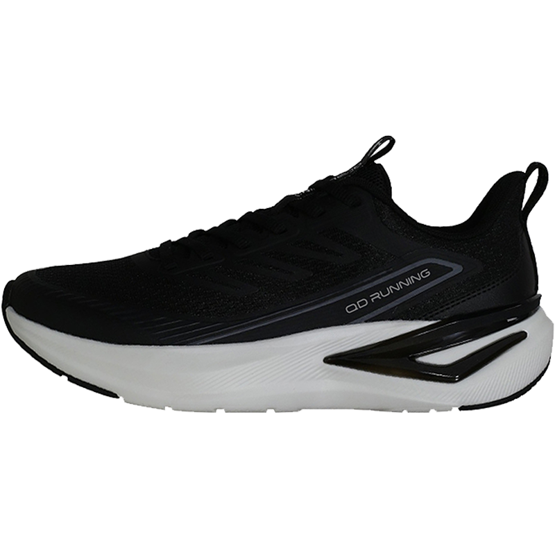 乔丹 跑步鞋男款舒适基础跑鞋运动鞋旅游鞋 透气防滑39-45 QTB023253209 黑色/乔丹白