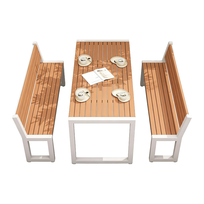 鑫睿辉 户外休闲桌椅 1桌2长椅 套