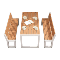 鑫睿辉 户外休闲桌椅 1桌2长椅 套