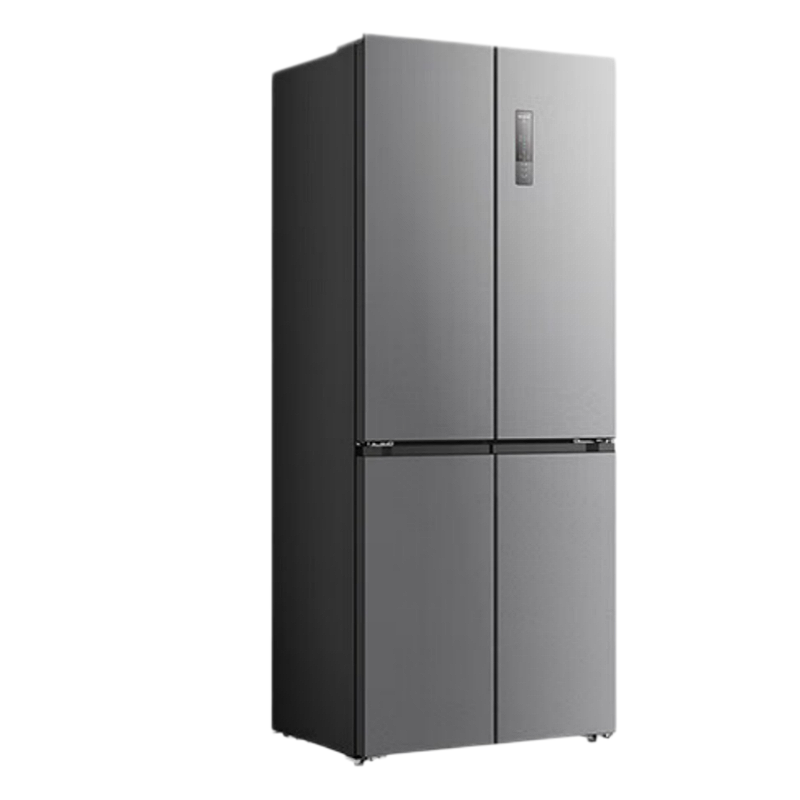 美菱收纳师460L十字门冰箱双变频一级能效家用超薄机身-32°深冷速冻风冷无霜BCD-460WSP9CX国家补贴