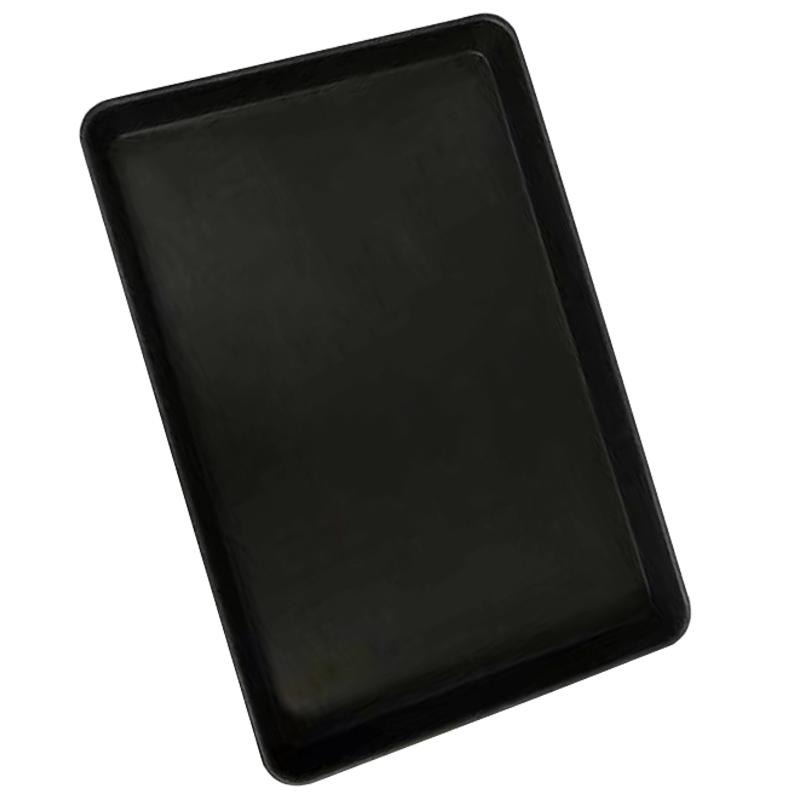 炯毅 烤盘长方形蛋糕面包盘商用不沾烤箱盘烘培盘 不锈钢烤盘 40cm*60cm*5cm 个