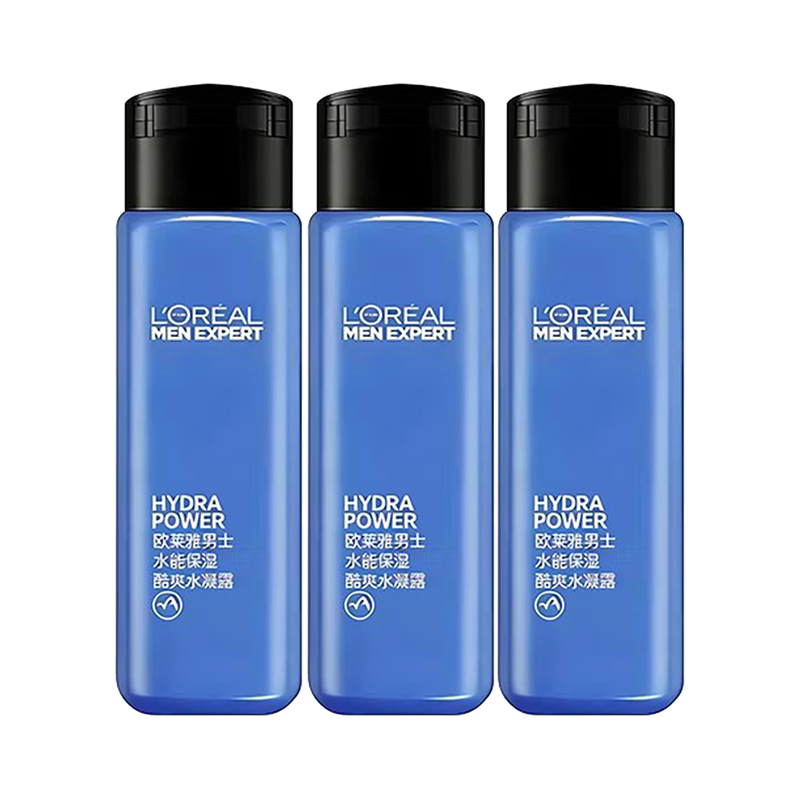 欧莱雅男士50ml*3水凝露保湿