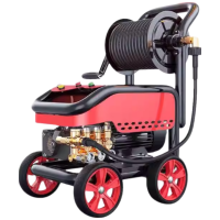 洗车机 2.5KW 220V 含20米钢丝管+高压水枪+卷轴+进水管+喷嘴+压力表+过滤网 单位:套