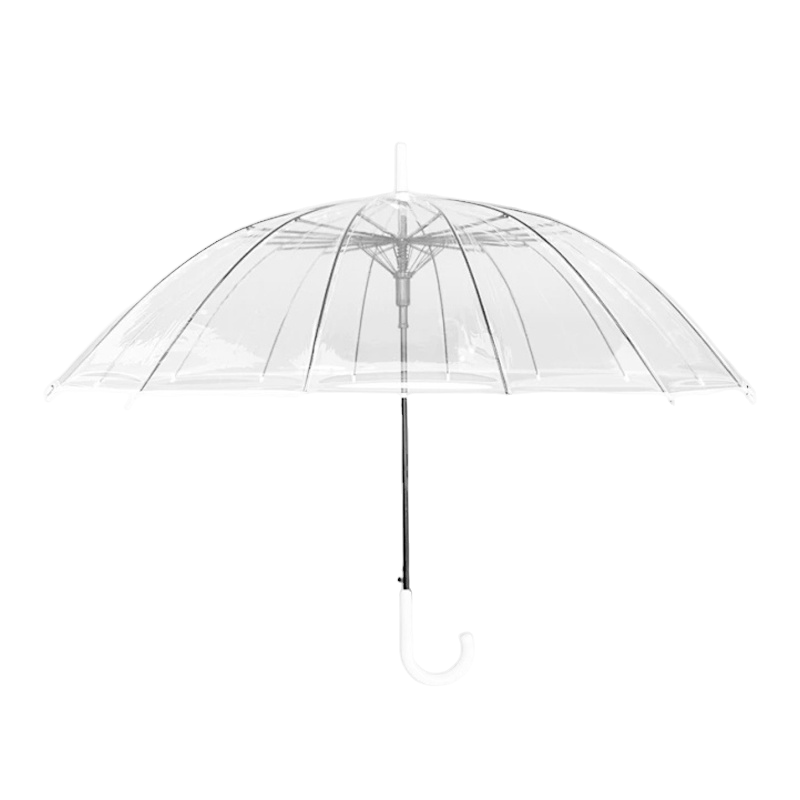 秦泰(Cqint) QTUM-03 直杆透明胶伞 透明色(计价单位:把)