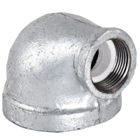 中锦科技 镀锌衬塑异径弯头 DN50×20[2寸变6分] 个