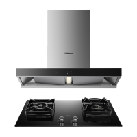 老板(ROBAM)欧式烟灶套餐 24m³油烟机灶具套装 烟灶套装 烟机灶具 60X6S+37B7X(天然气)