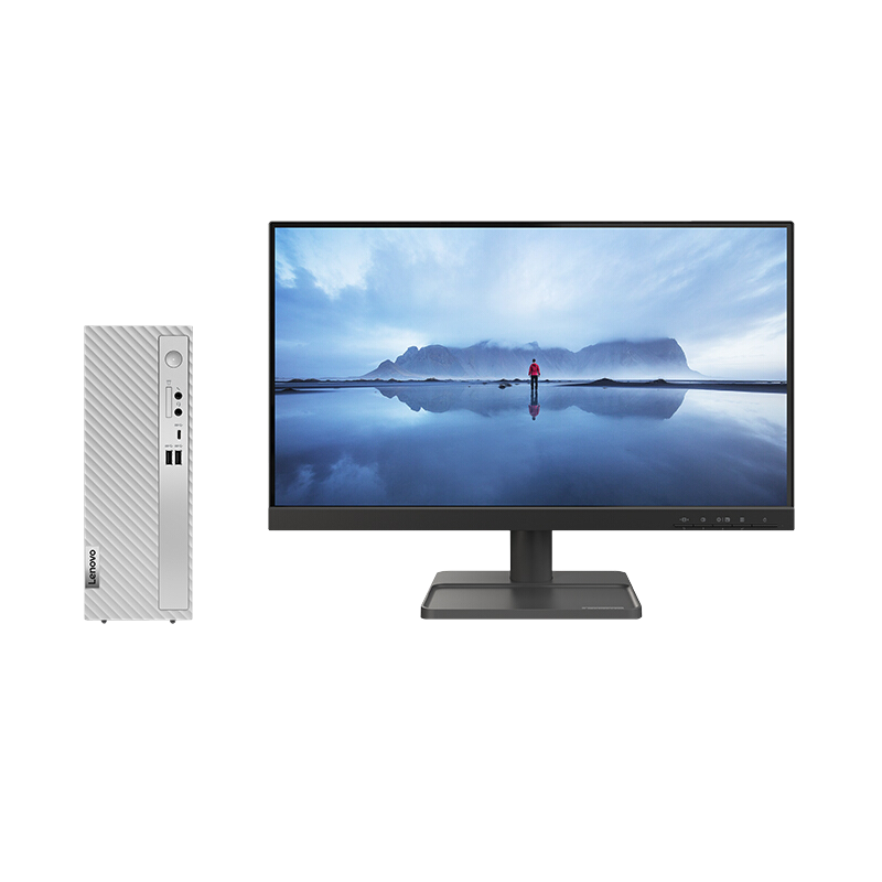联想(Lenovo)天逸510s尊享版 台式机电脑整机(14代i5-14400 32G DDR5 1T SSD wifi6 Win11)27英寸 办公学习