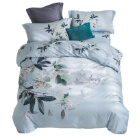 天琴床品四件套245*250柔软舒适朝华活性纯棉TQ-T117