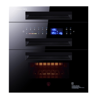 荣事达消毒柜嵌入式家用紫外线碗筷消毒碗柜小型厨房高温2361