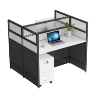 锁匠带柜办公桌