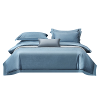 天琴床品四件套245*250cm柔软舒适瀚海星澜贡缎提花TQ-T172