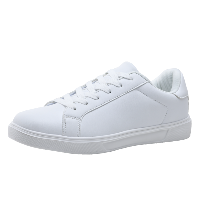 La Chessiers2026新款春秋透气运动休闲板鞋舒适轻便百搭潮鞋子男款厚底男鞋