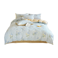 婵思 纯棉清雅印花四件套