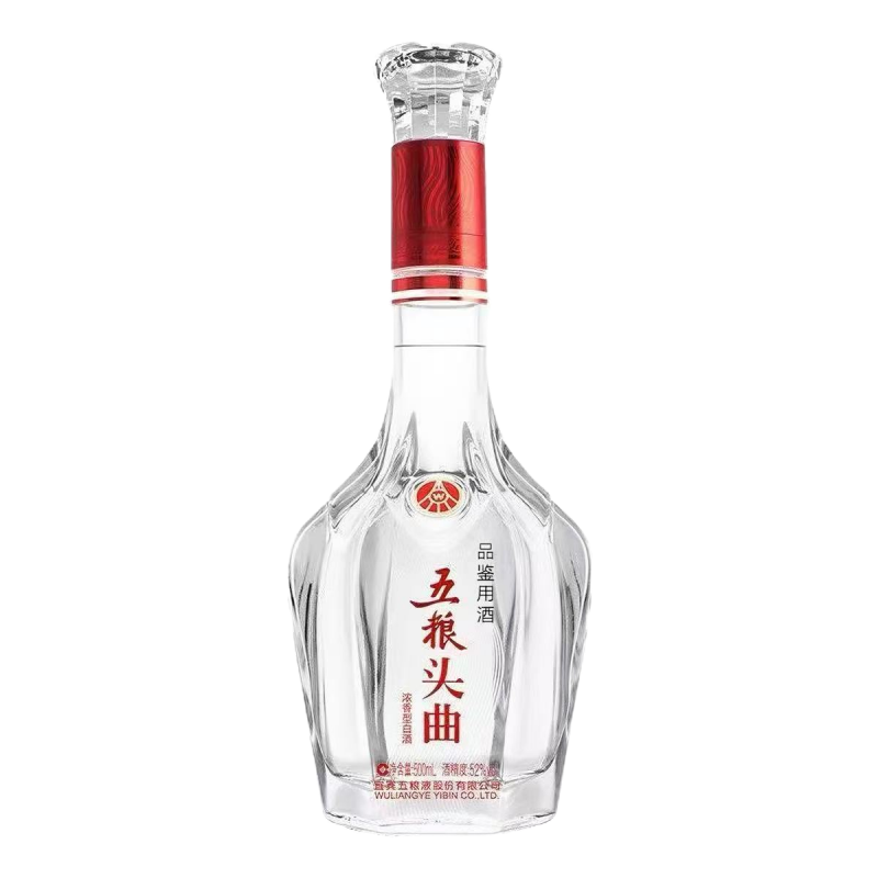 五粮头曲鸿运当头 52度 500ml*1瓶 光瓶品鉴 浓香型白酒