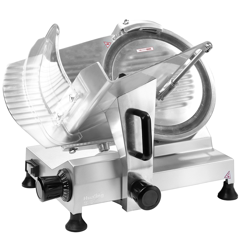 华菱商用切片机半自动刨肉机高效低噪切冻肉羊肉卷刨片机饭店用12寸