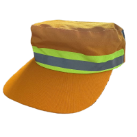 路安保工作帽可定制均码顶