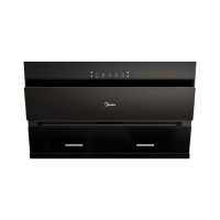 美的(Midea)抽油烟机家用厨侧吸式房油烟机23m³大吸力立体环吸挥手智控自清洗吸油烟机CXW-280-J25Spro