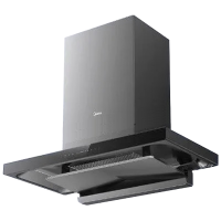 美的欧式吸油烟机家用厨房抽油烟机25m³大吸力900Pa强静压自动清洗挥手智控CXW-140-A5