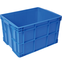 老房太太 周转箱 外箱560*420*310mm带盖 新料PE 整理箱 塑料箱 存储箱 L268/套