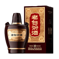 汾酒老白汾10年53度475ml*1瓶 新老版本年份随机