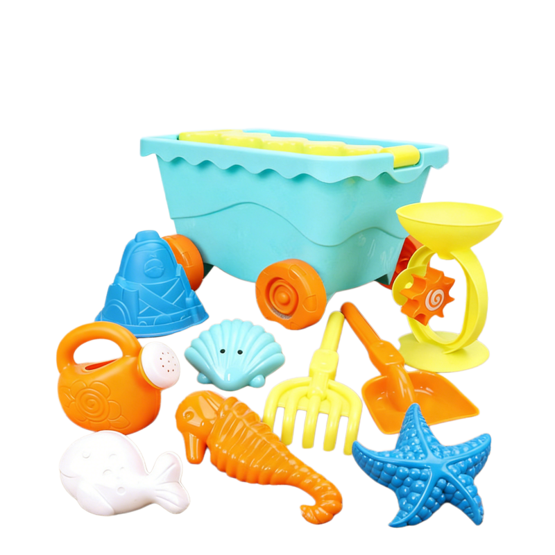 儿童海边城堡沙滩玩具宝宝海滩挖沙土工具沙漏大铲子桶玩沙1663