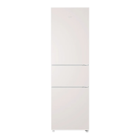 海尔(Haier)BCD-215LHC300NX 215升肤感系列三开门多门节能省电迷你电冰箱家用宿舍租房中门软冷冻