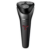 飞利浦(PHILIPS) 电动剃须刀 原装进口三刀头全身水洗胡须刀 干湿两用刮胡刀 生日礼物S1213/02