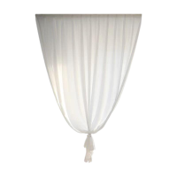 顾享家简约梦幻仙气白纱窗纱 GXJ-C1086 米